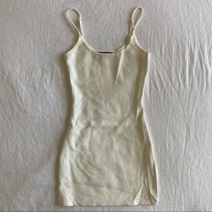 Ivory Mini Dress